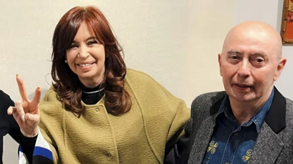 Cristina Kirchner despidi� al Indio Solari con una frase de una de sus canciones