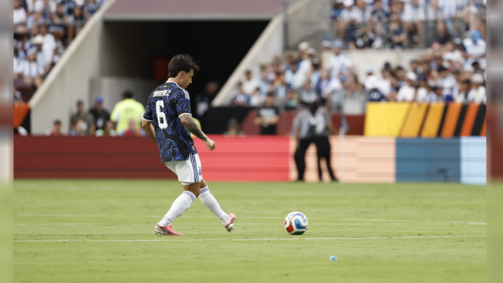 Lisandro Martínez, tras la victoria ante Honduras: "Cada partido es una final"