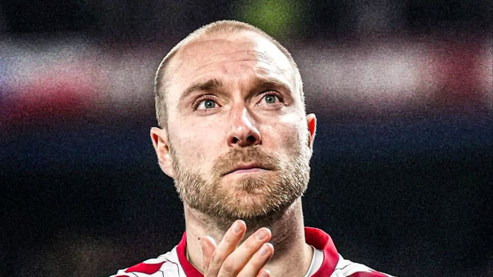 Christian Eriksen se desplom� sorpresivamente durante un amistoso.