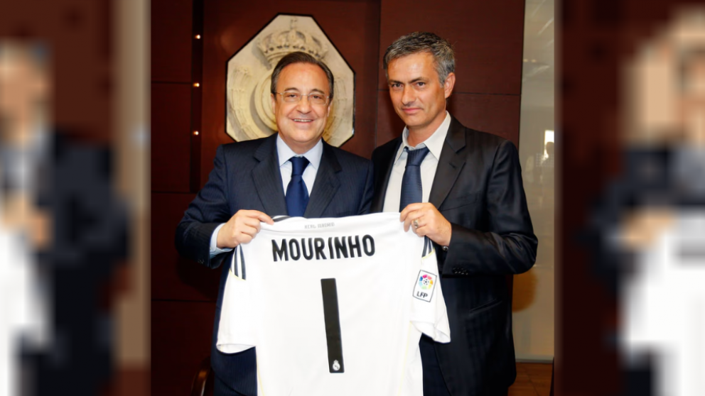 Jos� Mourinho fue presentado oficialmente como t�cnico del Real Madrid