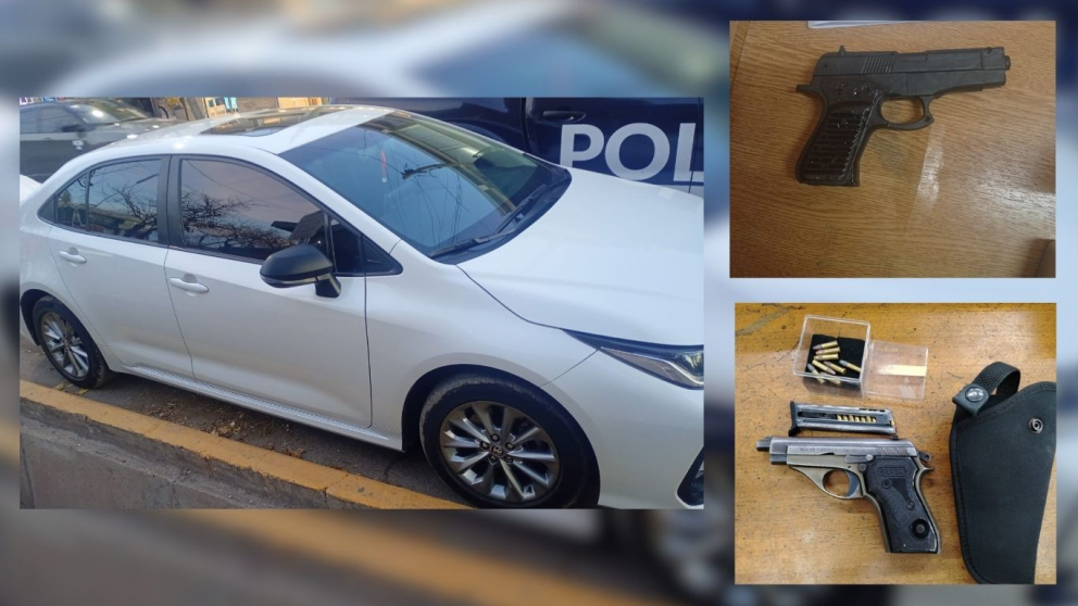 Reforzaron los patrullajes en el Gran Mendoza y detuvieron a cuatro personas: tenían armas y droga