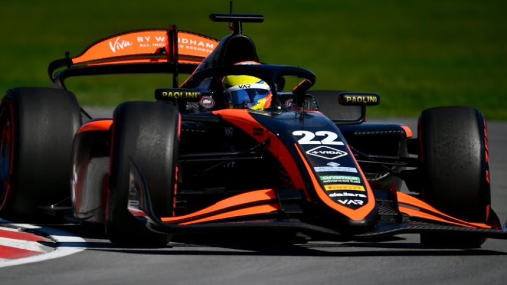 Varrone protagonizó una gran clasificación y largará séptimo en el GP de España de Fórmula 2