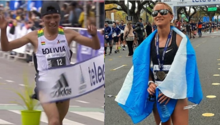 El boliviano Garibay y la marplatense Borelli, ganadores de la Maratón de Buenos  Aires - Mendoza Today